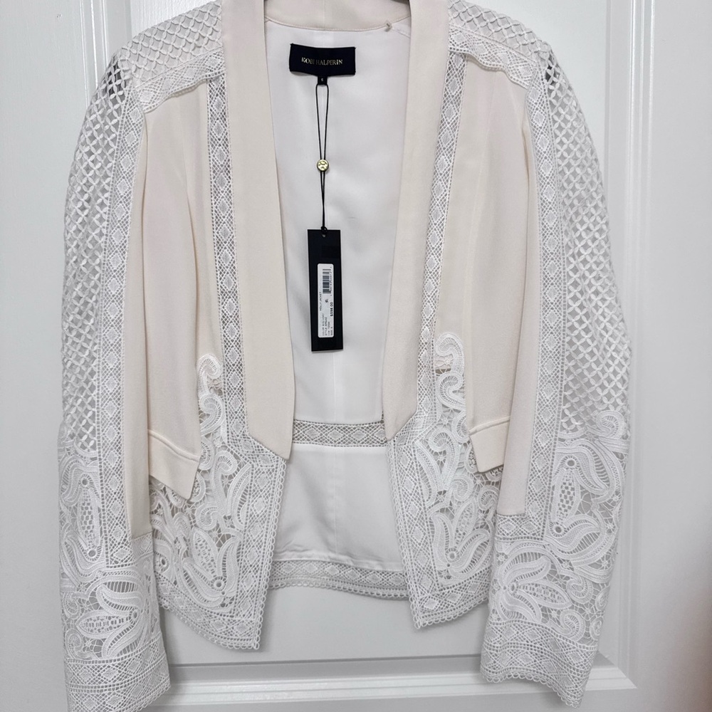 NWT Kobi Halperin Ivory Blazer